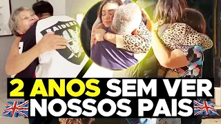 FIZEMOS SURPRESA PARA OS NOSSOS PAIS NO BRASIL! MELHOR SENSAÇÃO ❤️🇬🇧🇧🇷