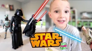 Father & Son ULTIMATE STAR WARS BATTLES!