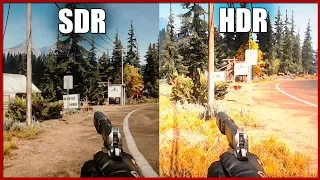 Игровой Монитор LG 34WK650-W ► Попытка демонстрации эффекта HDR на примере Far Cry 5