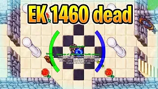 Elite Knight level 1460 dead - Tibia #GameLab