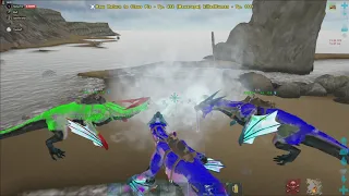 Ark Official Small Tribes PvP - PVP moments blue obelisk #4