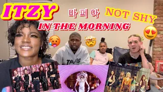 FIRST TIME ITZY REACTION MAFIA / NOT SHY