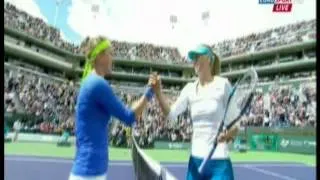 WTA Indian Wells 2012 FINAL : Azarenka - Sharapova (championship point)