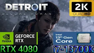 Detroit Become Human | RTX 4080 | i7 13700K | Native 1440p | Ultra Settings