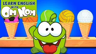 Learning Sports With Om Nom | Kids Learning Videos | Learn English With Om Nom