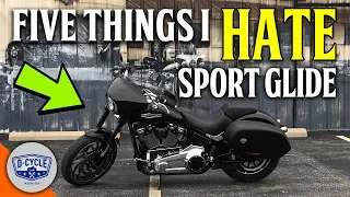 5 Things I HATE About The Harley Davidson Sport Glide