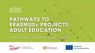 Pathways to Erasmus+ Projects - Adult Education