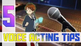5 EASY Tips To Becoming A Better Voice Actor
