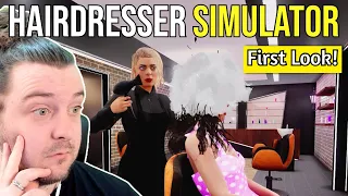 OPENING MY OWN HAIR SALON! (Hairdresser Simulator)