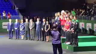 Liebherr 2019 ITTF World Table Tennis Championships(Budapest, Hungary) - MEN DOUBLES AWARDS Ceremony