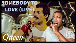 Y'all wasn't lying!! Queen- "Somebody To Love Live In Montreal 1981" (REACTION)