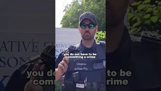 Idiot Cop Gets Owned To Perfection! ID Refusal   Illegal Stop Intimidation Tactics Fail #police