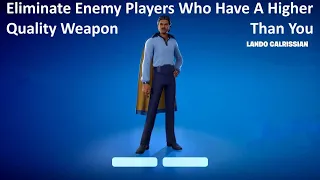 Eliminate Enemy Players Who Have A Higher Quality Weapon Than You Fortnite Star Wars Quest
