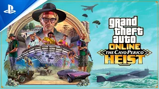 Grand Theft Auto Online: The Cayo Perico Heist -Tráiler PS4|Subtítulos en ESPAÑOL|PlayStation España