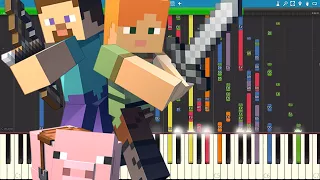 IMPOSSIBLE REMIX - Minecraft Theme Song - Piano Cover - Trap Remix