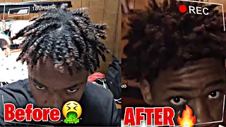 Easy twist out men!!! 😱 TWO STRAND twist for men (very easy)🤟🏽🤫