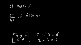 9-1 GCSE Maths - Finding a Fraction of a Quantity - Higher and Foundation 1 9