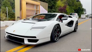 2022 Lamborghini Countach LPI 800-4 Start Up & Driving Sound! FIRST EVER World Unveiling