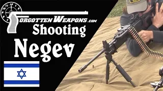 Shooting the Negev LMG