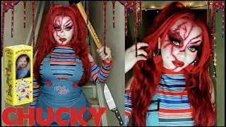 Chucky Makeup - Halfway to Halloween | Sydney Nicole Addams