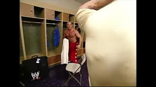 Eddie Guerrero & Kurt Angle Backstage SmackDown 01.15.2004