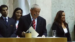 Discurso de Lula na entrega do Título de Cidadão Paulistano e Medalha Anchieta