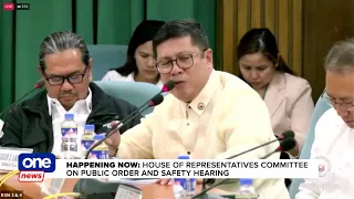 HAPPENING NOW: HOUSE OF REPRESENTATIVES COMMITTEE ON PUBLIC ORDER AND SAFETY HEARING
