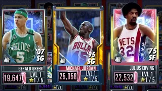 UPDATED JAM MASTERS THEME FEATURING PINK DIAMOND MICHAEL JORDAN AND DR.J IN NBA 2K MOBILE