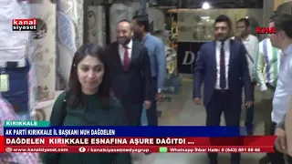 DAĞDELEN KIRIKKALE ESNAFINA AŞURE DAĞITDI