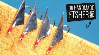 Making a Coffee Packet Mackerel Feather Rig