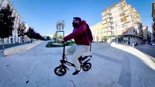 Foldable and portable electric bike. Niubility b14.