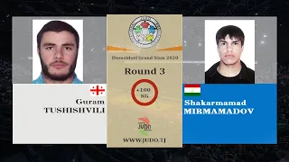 Гурам ТУШИШВИЛИ vs Шакармамад МИРМАМАДОВ, +100kg, Round 3, Гранд Слэм Дюсселдорф