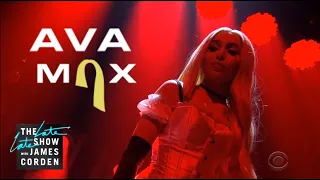 Ava Max - Sweet but Psycho (The Late Late Show with James Corden)