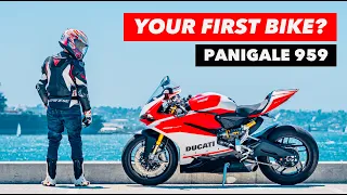 Ducati Panigale 959 As a Beginner Motorcycle? We Need To Talk!