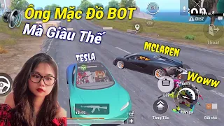 PUBG Mobile | Mặc Đồ BOT Nhưng Đi Siêu Xe McLaren + Tesla Làm Cả Đội Trầm Trồ 🤣