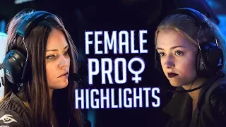 CS:GO - WHEN PRO FEMALES DESTROY GUYS! (FEMALE PRO HIGHLIGHTS)