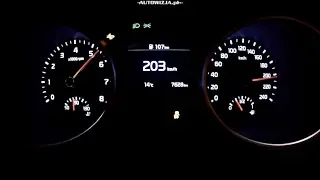 KIA Ceed 1.4 T-GDI 140 acceleration 0-100 km/h, 0-200 km/h, 0-400 m, racelogic