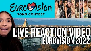 LIVE REACTION: PESMA ZA EVROVIZIJU 22 | EUROVISION 2022 | SERBIA