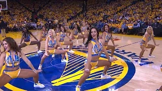 Warriors Dance team WCF Game 1 vs OKC May 16, 2016