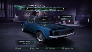 NFS Carbon - Chevrolet Camaro SS 1964 | Tuning and Gameplay