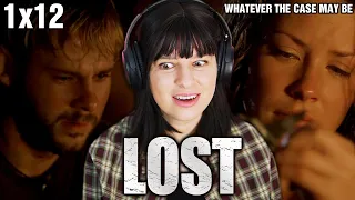 THE MAN SHE WHAT??? - *LOST* Reaction - 1x12 - Whatever the Case May Be