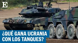 ¿Para qué usará Ucrania los tanques Leopard y Abrams en la guerra? | EL PAÍS