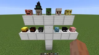 what if you create a MULTI WITCH BOSS in MINECRAFT