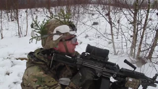 Army Paratroopers Conduct Live Fire TLC In Estonia