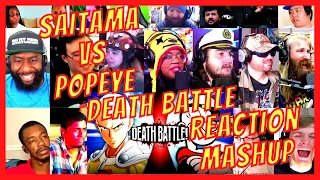 SAITAMA VS POPEYE: DEATH BATTLE - REACTION MASHUP - ONE-PUNCH MAN VS THIMBLE THEATRE - EPIC!! - [AR]