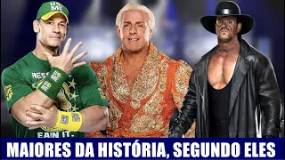 MAIORES LUTADORES DA HISTÓRIA DA WWE, SEGUNDO LENDAS