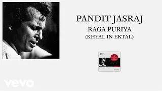 Pt. Jasraj - Raga Puriya (Khyal in Ektal (Pseudo Video))
