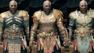 God of War - All Armor Sets Showcase