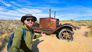 This place is AMAZING - Abandoned Gold Mill and 3 Old Cars