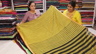 Handloom Saree Manufacturer : Mol Cotton/ Khadi/ Slab Cotton Handloom Saree Wholesaler in Santipur